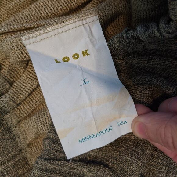 Look Womens Pants 100% Rayon Vintage Boho Pants Lagenlook Size 2 - Picture 6 of 6